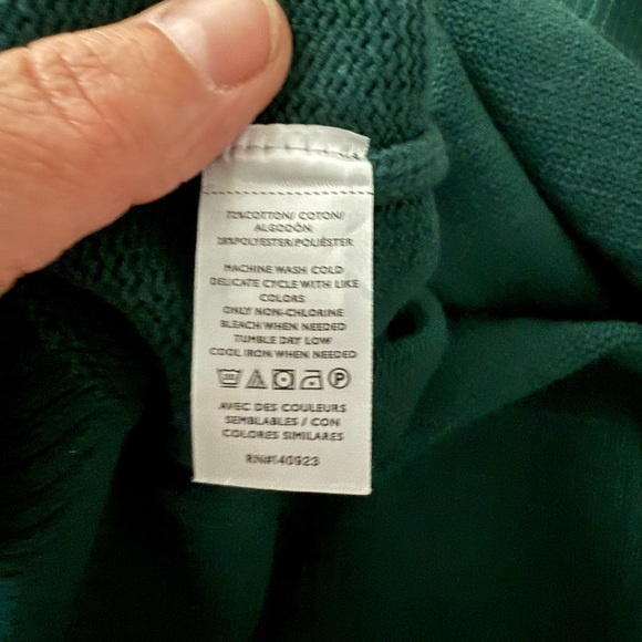 LOFT Forest Green Turtleneck Sweater - Picture 7 of 8